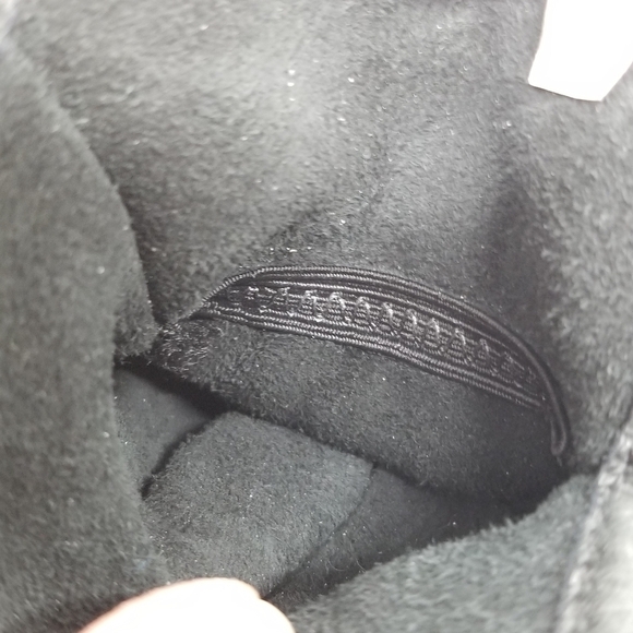 dark gray deer skin gloves size 7 - Picture 7 of 7